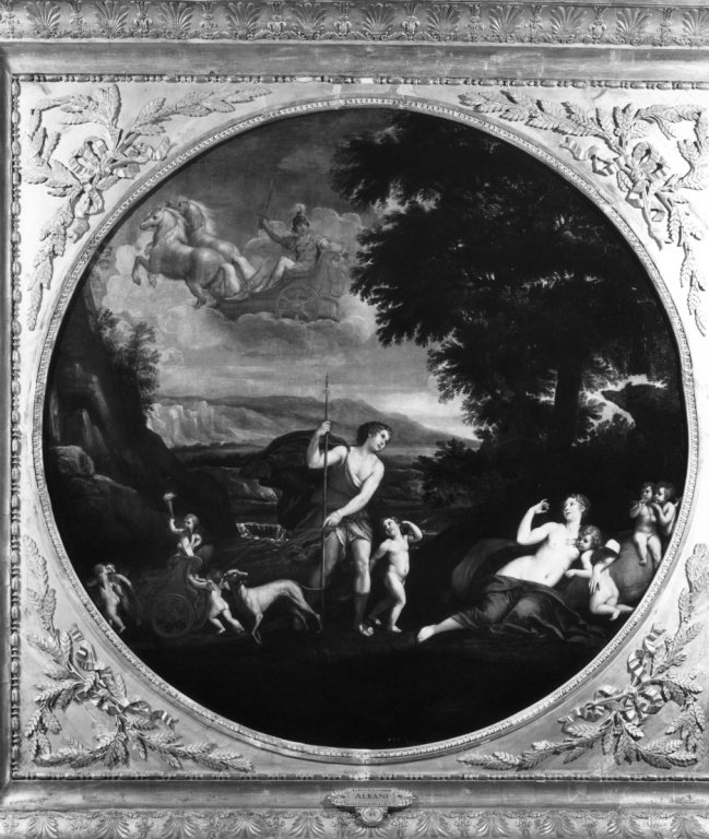 Venere e Adone (dipinto) by Albani Francesco (sec. XVII)